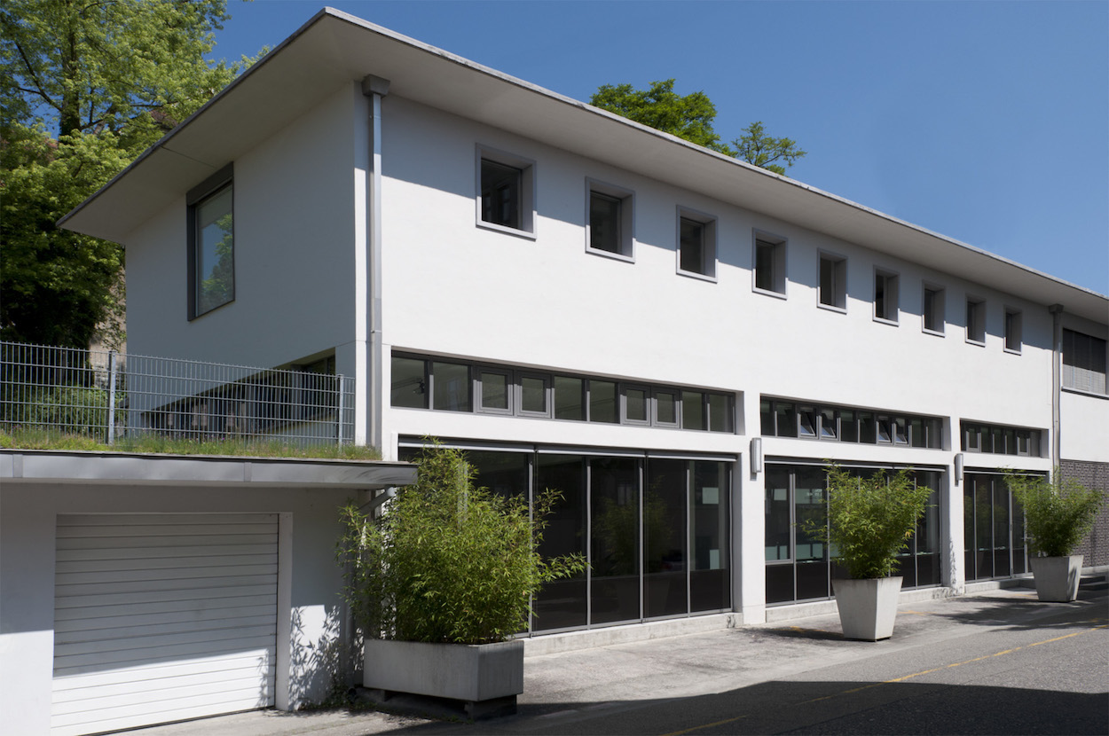 Die Galerie von Urs Meile im Maihofquartier in Luzern.