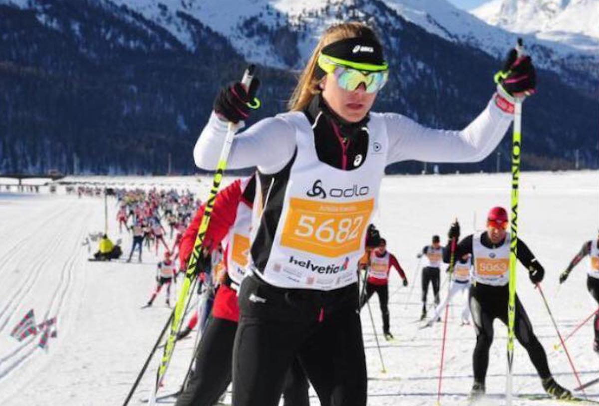 Neuer Adrenalin-Lieferant: Ariella Kaeslin am Engadiner Marathon.