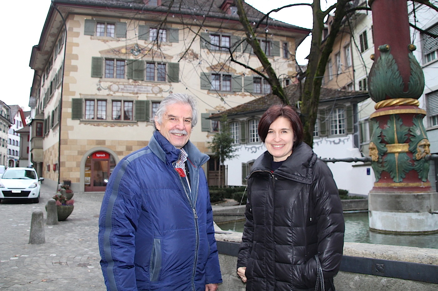 Tatiana Vogt und Fredy Weller: die Geburtshelfer aus der Altstadt