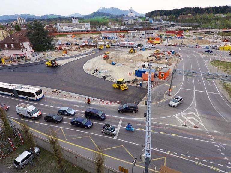 Viel Platz zum Arbeiten: Der Kanton will seine Verwaltung am Seetalplatz in Emmenbrücke konzentrieren.