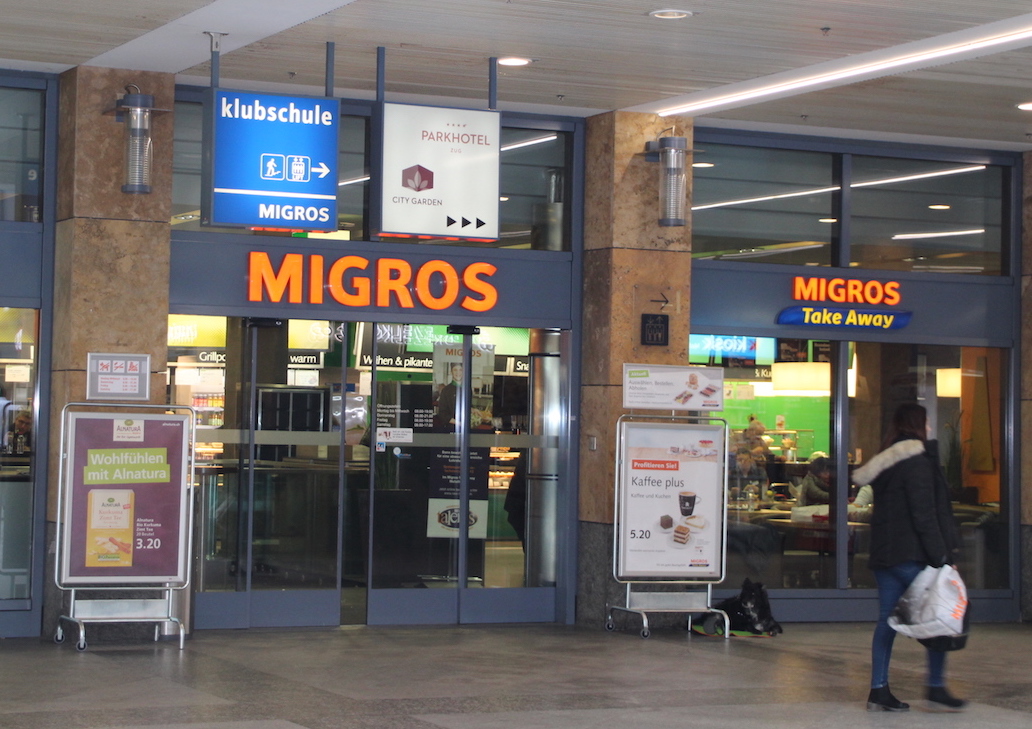 Der Migros take away liegt im Metalli.