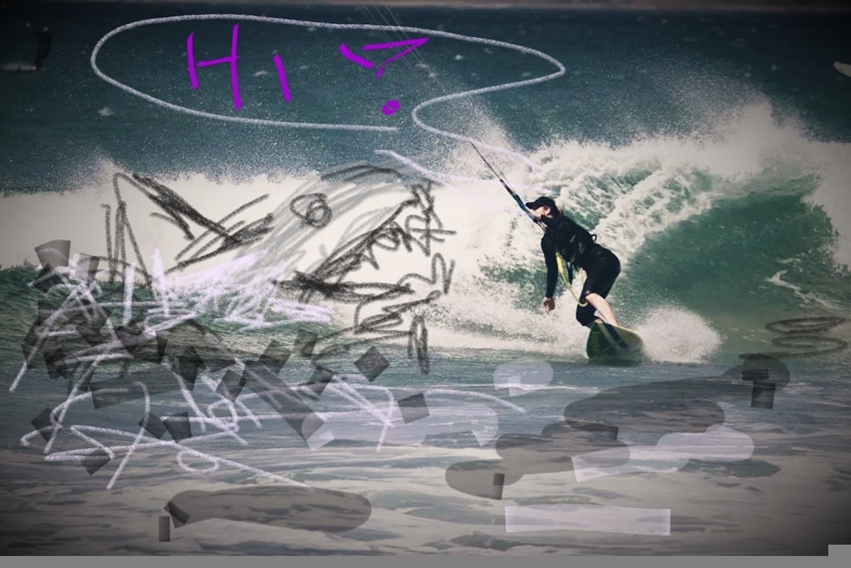 Beim Surfen, hier auf den Kapverden, empfindet Karin Frei «Adrenalin und Freiheit – das Beste überhaupt».