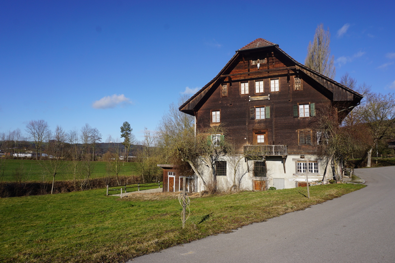 Die Ronmühle im idyllischen Nirgendwo von Schötz.