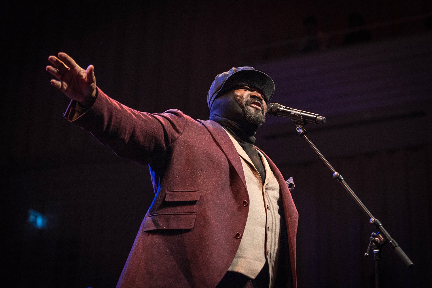 Gregory Porter, das ist Musikt bis in die letzte Nervenfaser.