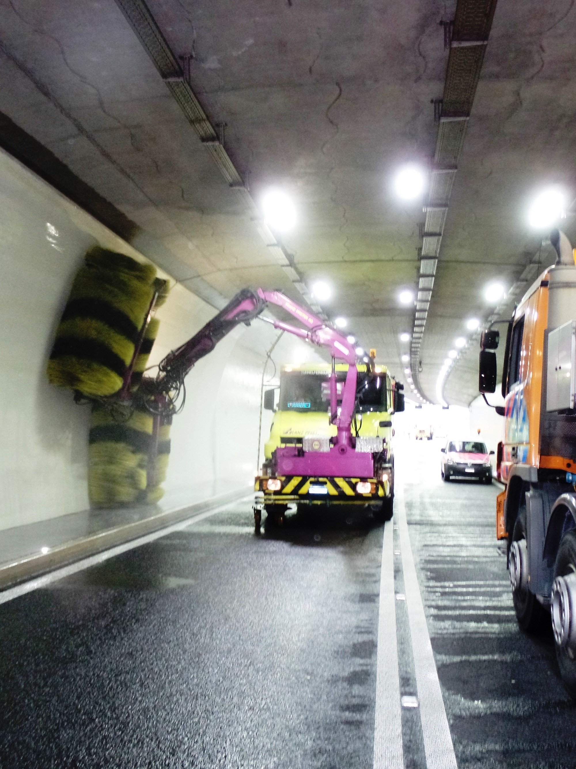 Tunnelreinigung – wie geht das?