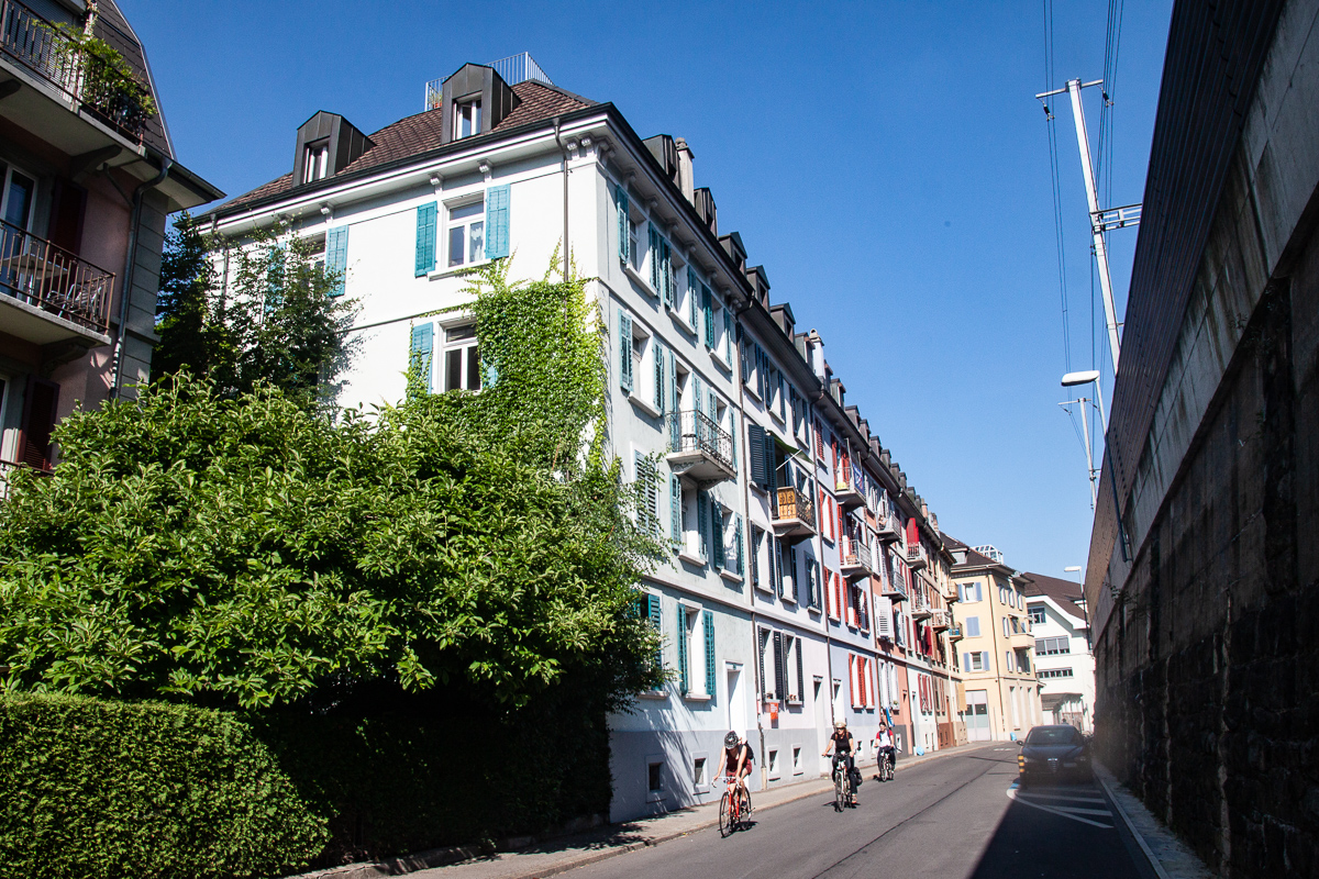 Diese Häuser an der Dammstrasse aus der Zeit der Jahrhundertwende stehen als Beispiel für den funktionalen Baustil während der Wachstumsphase der Stadt.