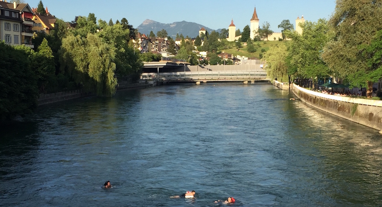 Mache steigen an der Sentimattstrasse (rechts) in die Reuss, doch der Zugang könnte laut Experten noch besser werden.