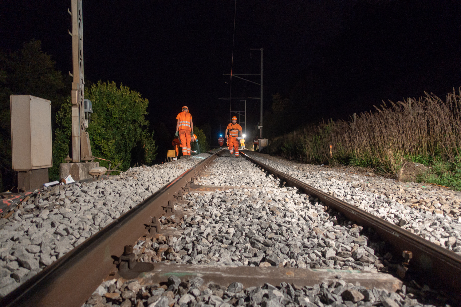 Die Strecke zwischen Luzern und Ebikon ist in der Nacht gesperrt.