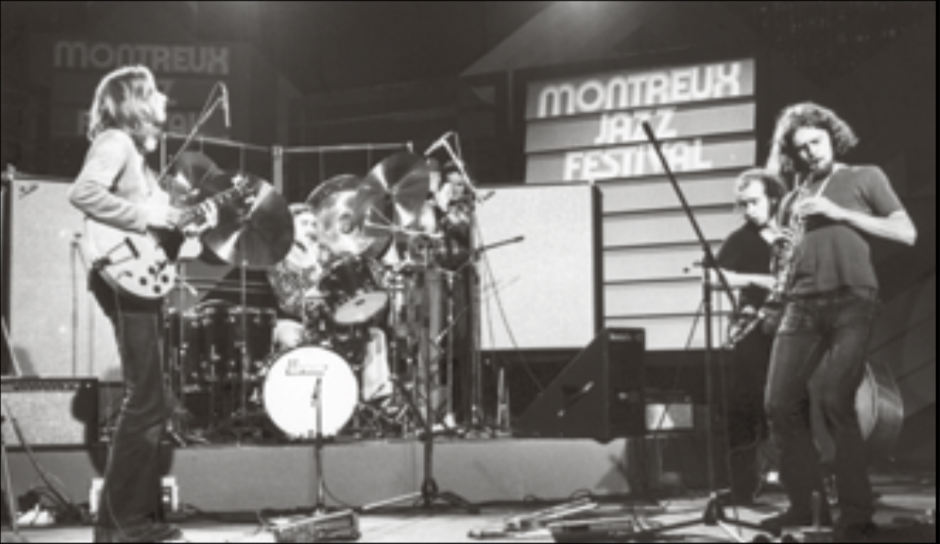 «OM» am Jazzfestival Montreux 1974.