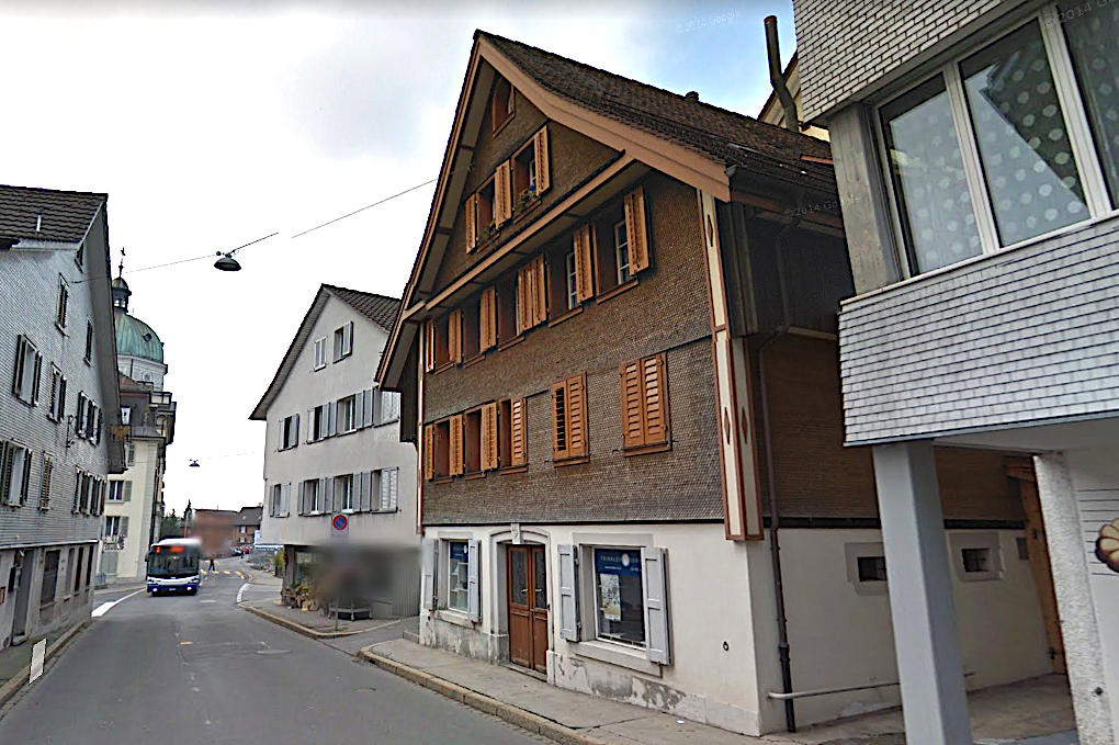 Auch hier wohnen Zuger: Im 1423 erbauten Haus in der Hauptstrasse 6 in Menzingen.