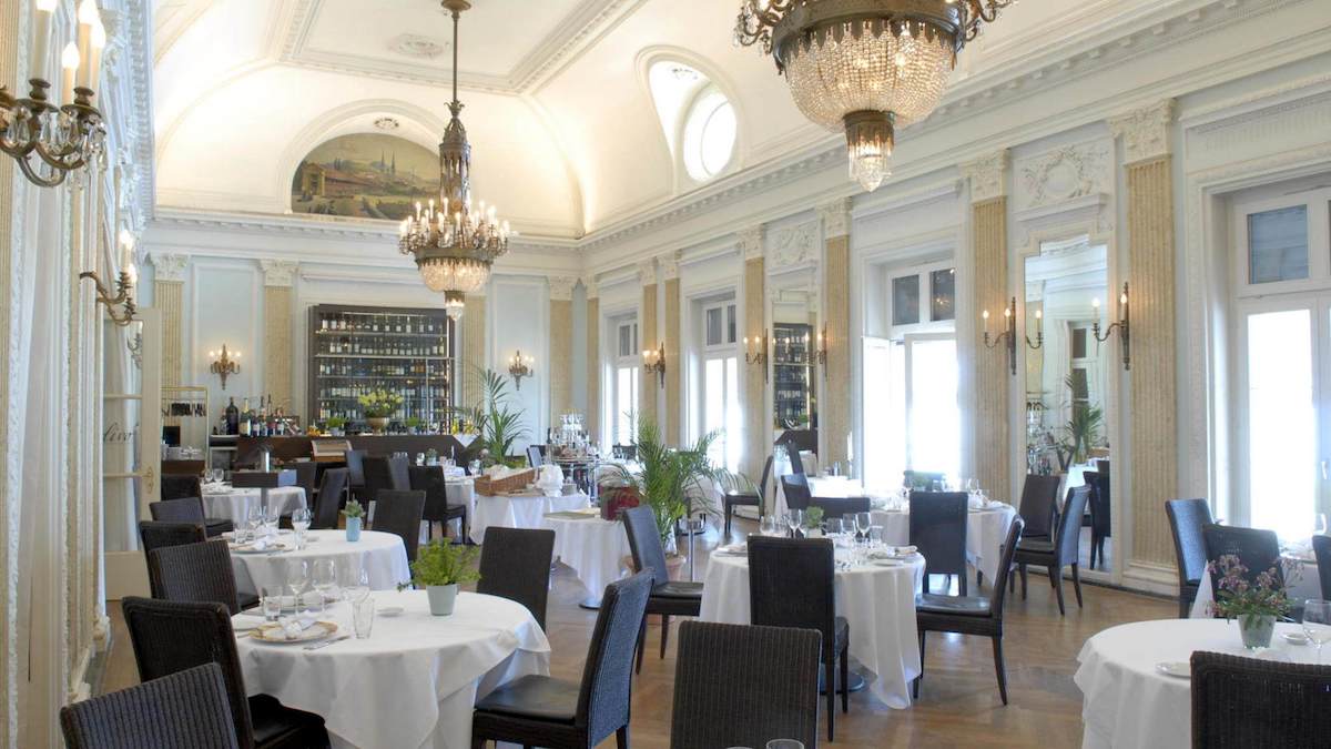 Das Restaurant Olivo im ersten Stock des Casino Luzern.