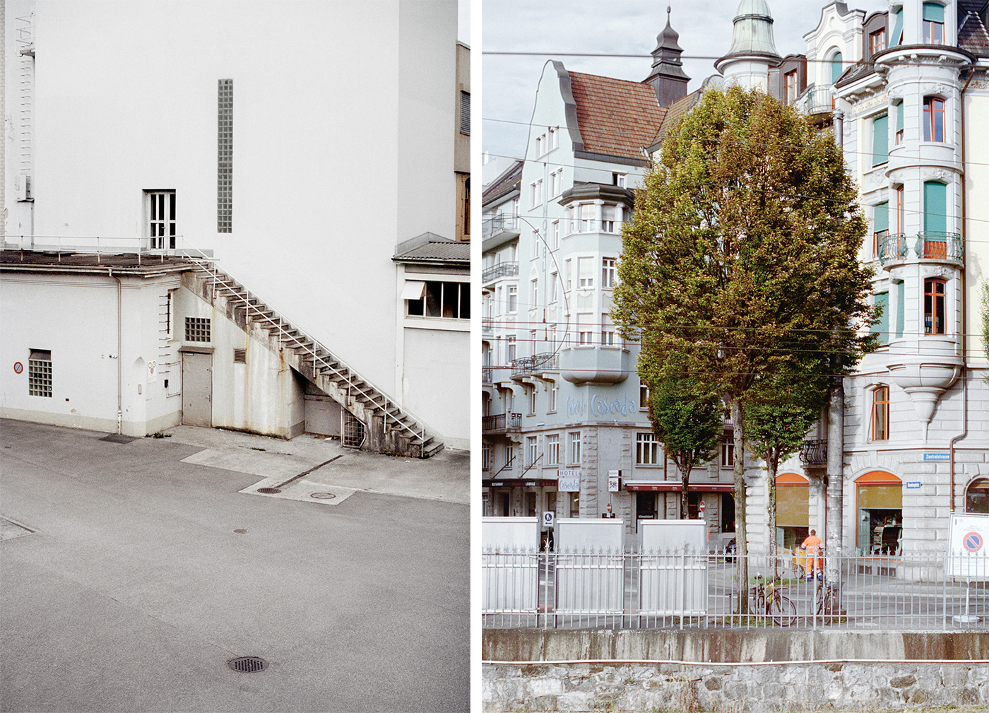 Aufnahmen rund um den Luzerner Bahnhof.