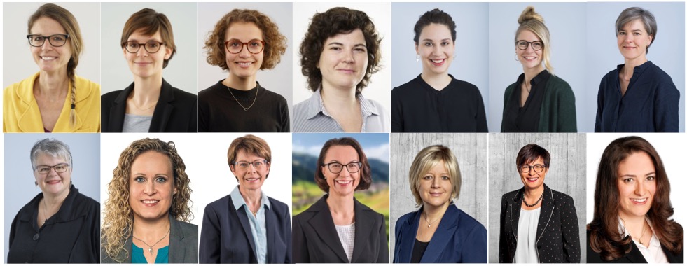 Diese 14 Frauen haben den erstmaligen Einzug in den Kantonsrat geschafft.