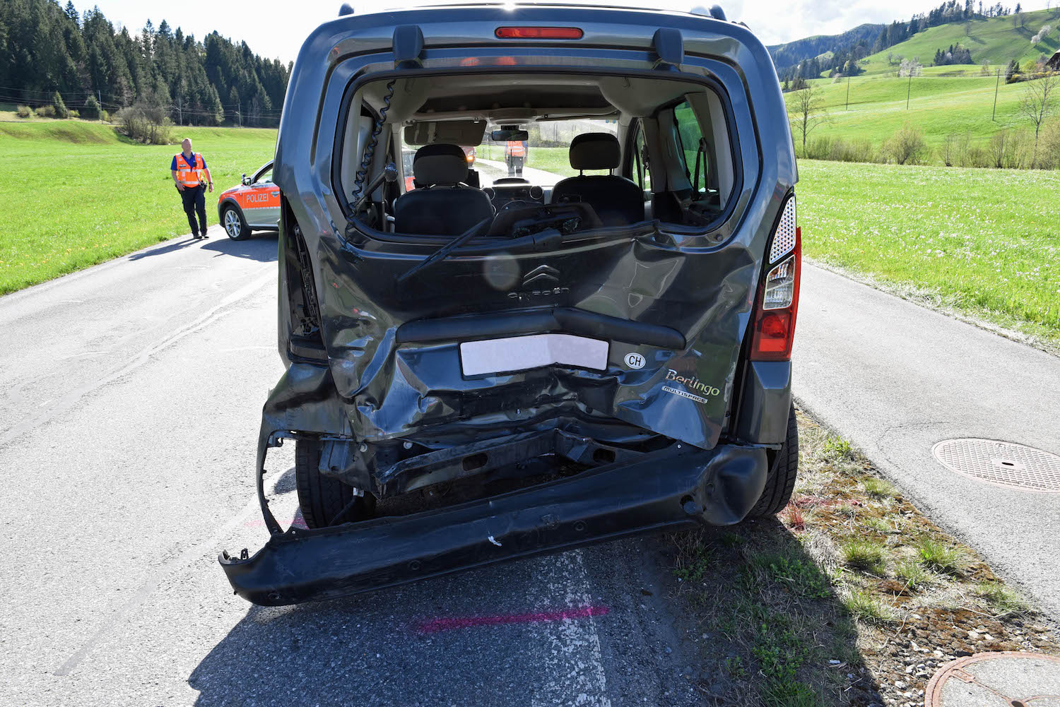 Beim Unfall entstand Sachschaden von rund 30'000 Franken.