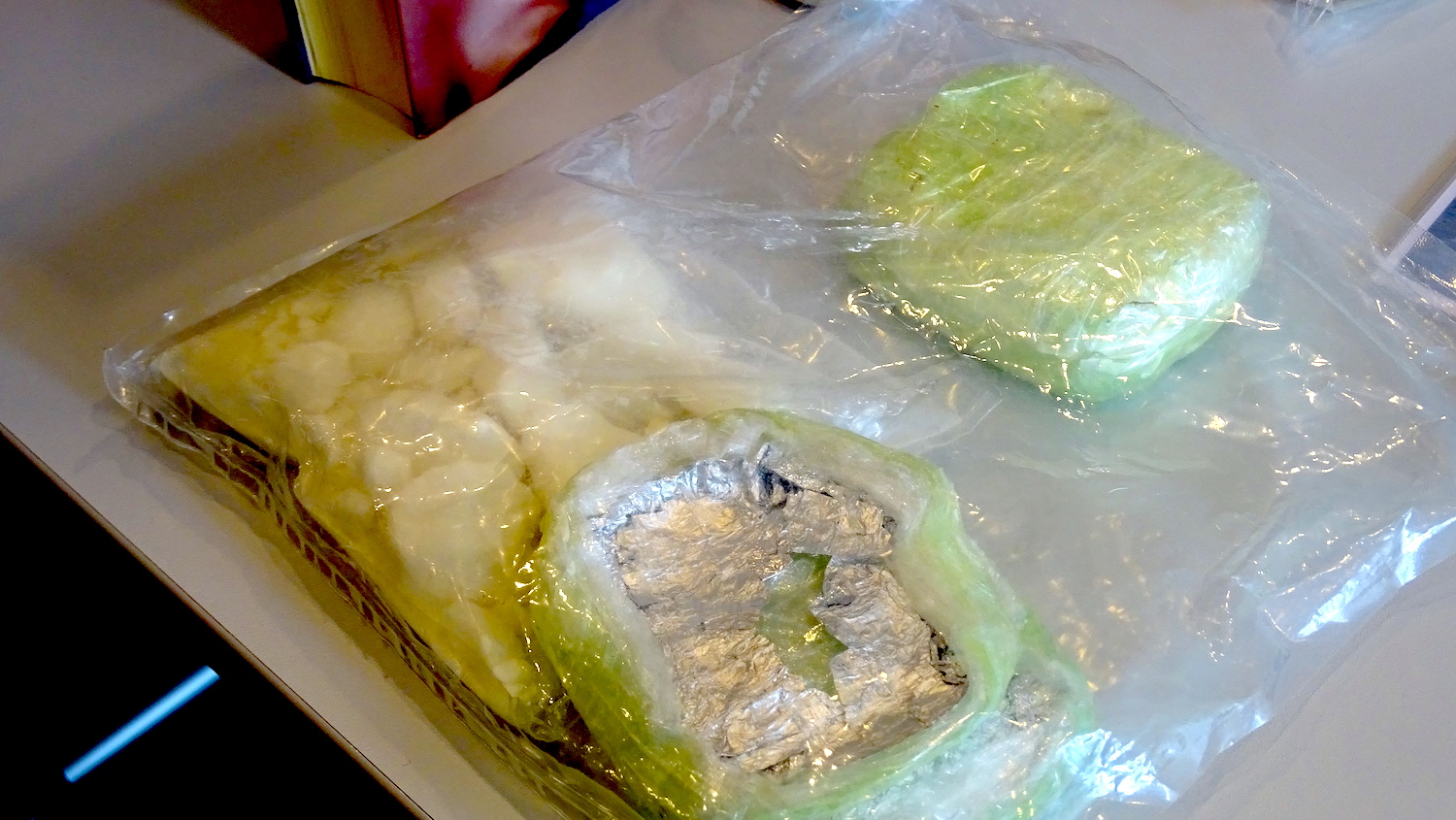 Was aussah wie eine Ladung Eisbergsalate, bargt eine ordentliche Portion illegaler Substanzen.