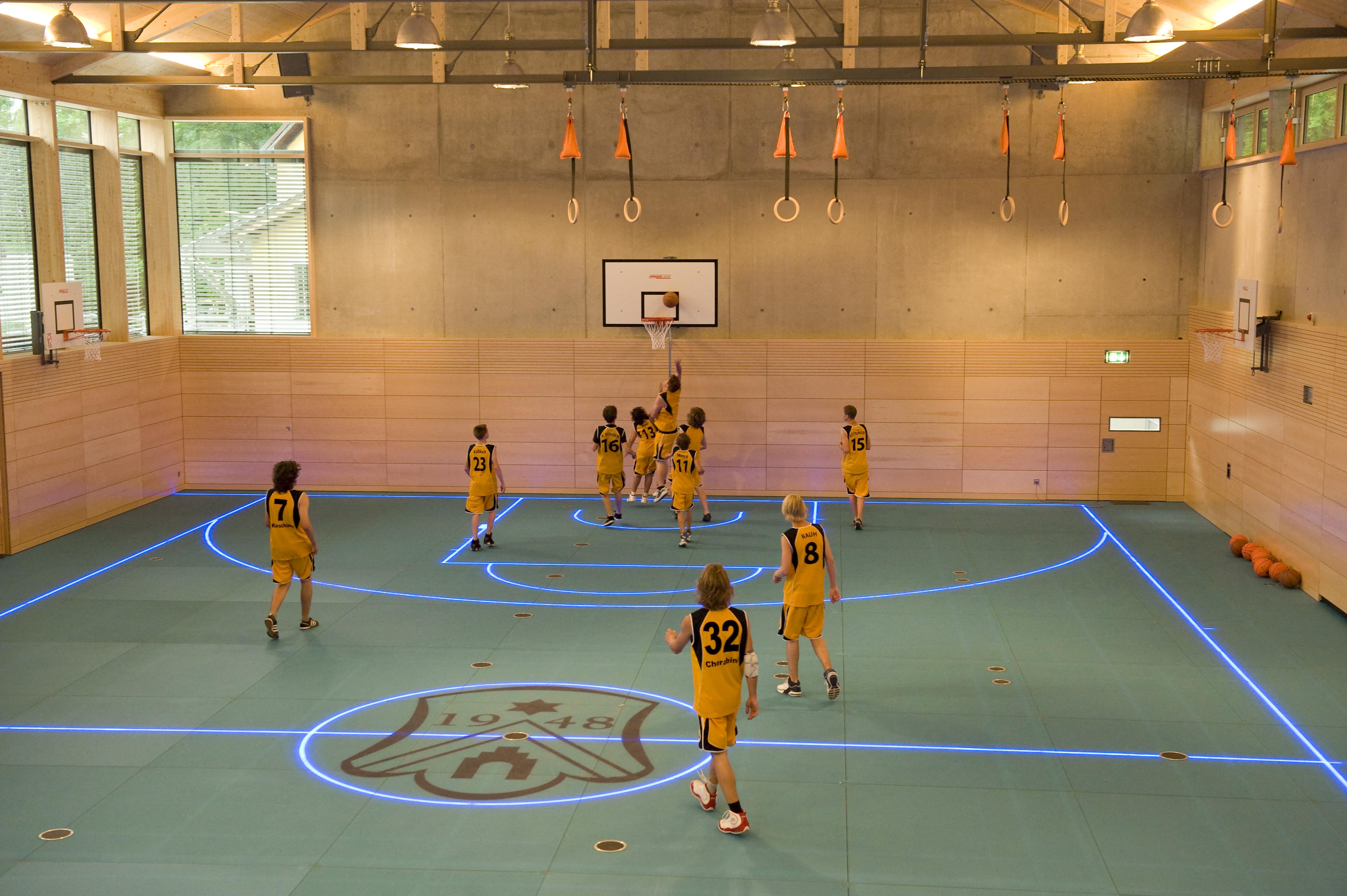 So kann ein ASB Multisports Boden in Gebrauch aus.