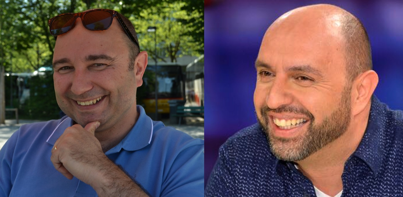Komiker Sergio Sardella (links) und Kabarettist Serdar Somuncu.