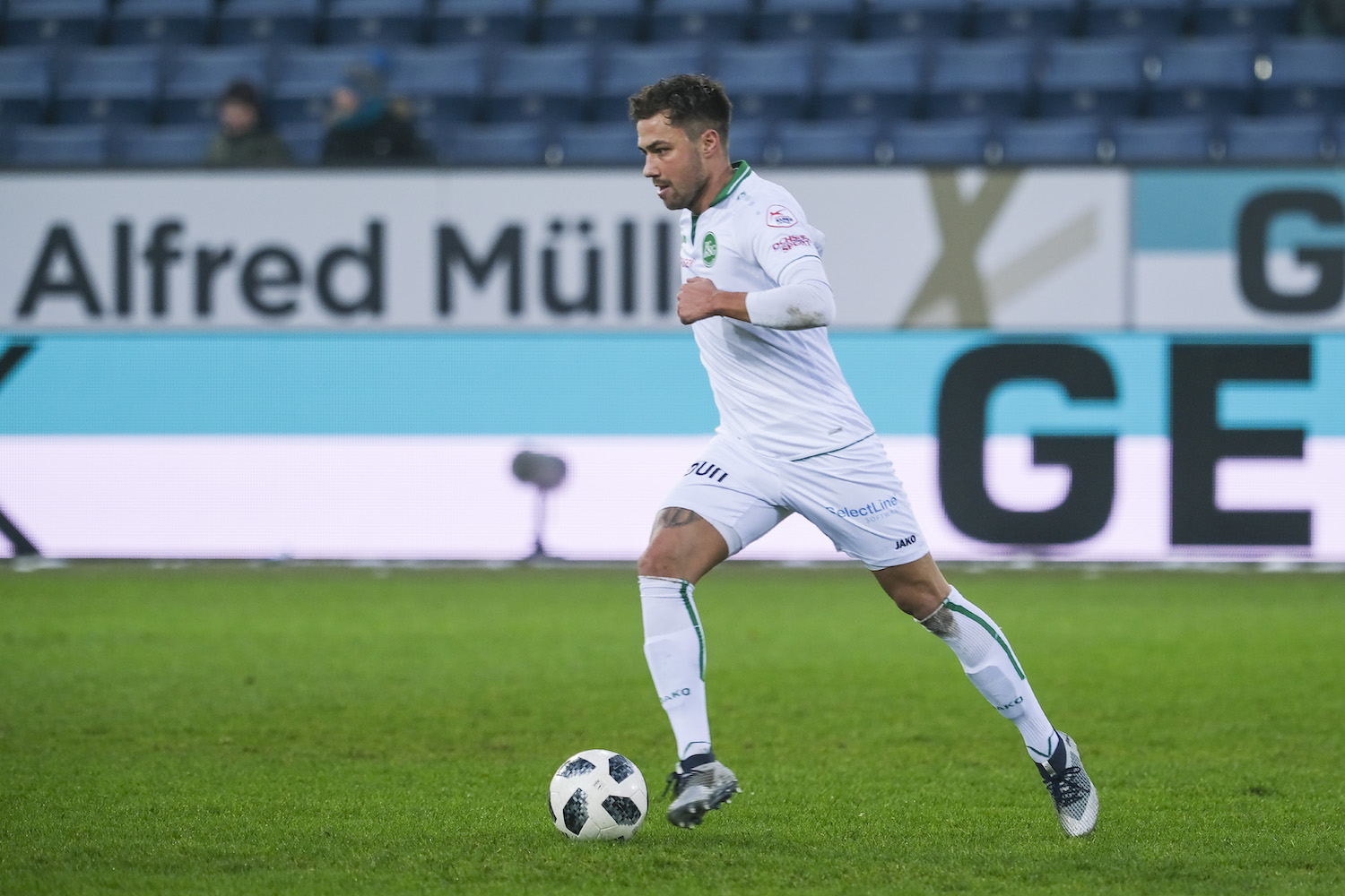 Er war 2012 der letzte Luzerner, der damals im Trikot des FC Luzern den Sprung ins Nationalteam schaffte: Heute spielt Alain Wiss für den FC St. Gallen.