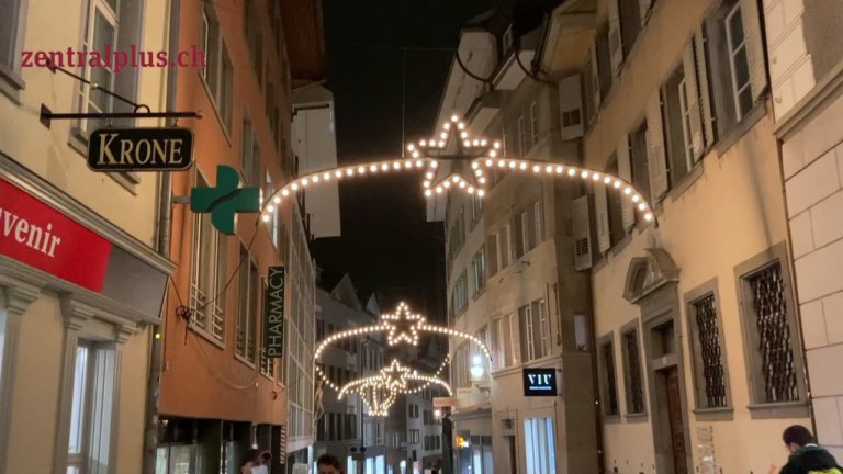 Es weihnachtet wieder in der Stadt Luzern