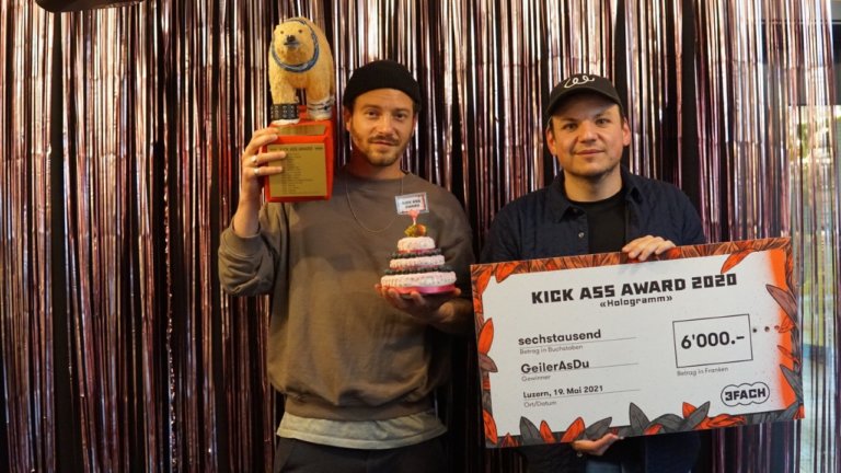 «Geiler As Du» gewinnt Kick Ass Award für den besten Song 2020