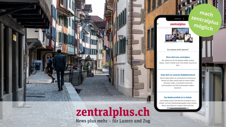 Du machst die Zukunft von zentralplus.ch möglich: Werde Abonnent/Abonnentin. (Bild: Andreas Busslinger/zentralplus)
