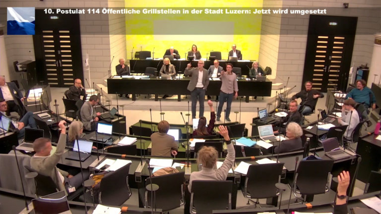 Luzern: Grosser Stadtrat will Elektrogrills bei Ufschötti