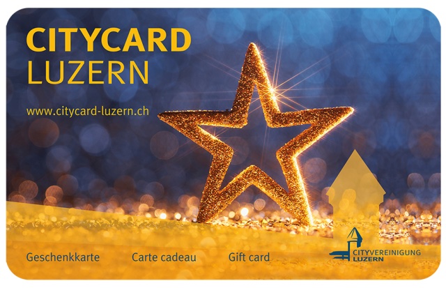 Geschenktipp: CityCard Luzern.