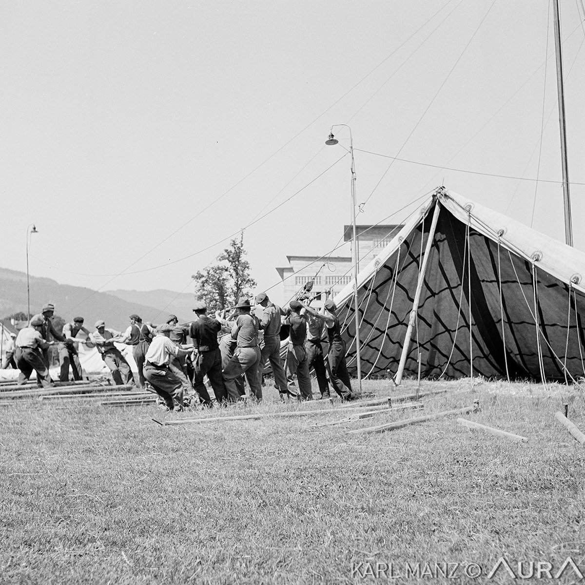 Circus Knie, Allmend Luzern 1938