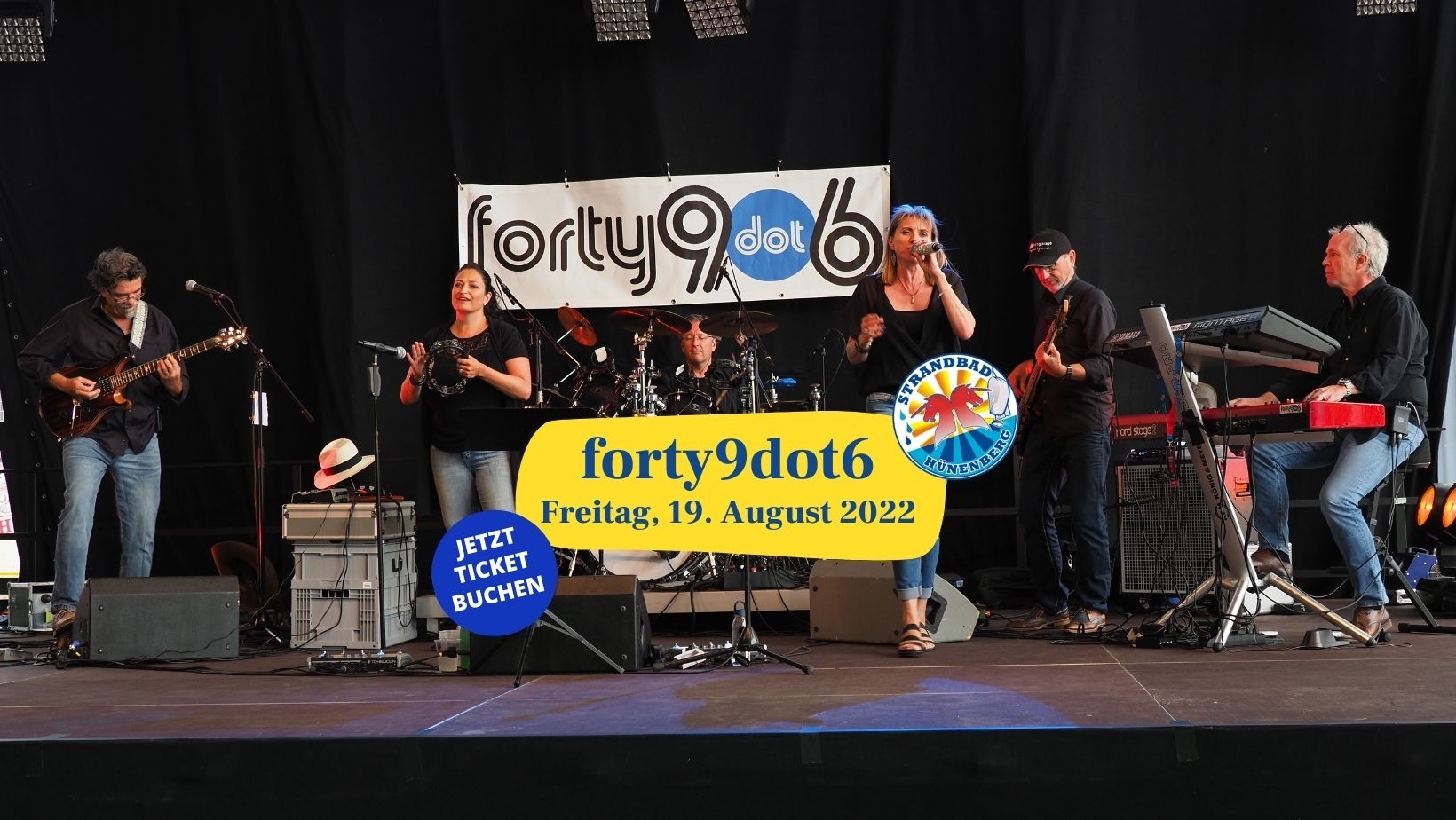 Forty9dot6 – Pop-Rock-Country-Coverband