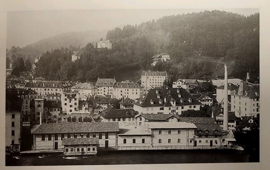 Schlachthof Luzern: Innen- und Aussenaufnahmen nach Neubau 1901. Ohne Datierung, zirka 1900–1940