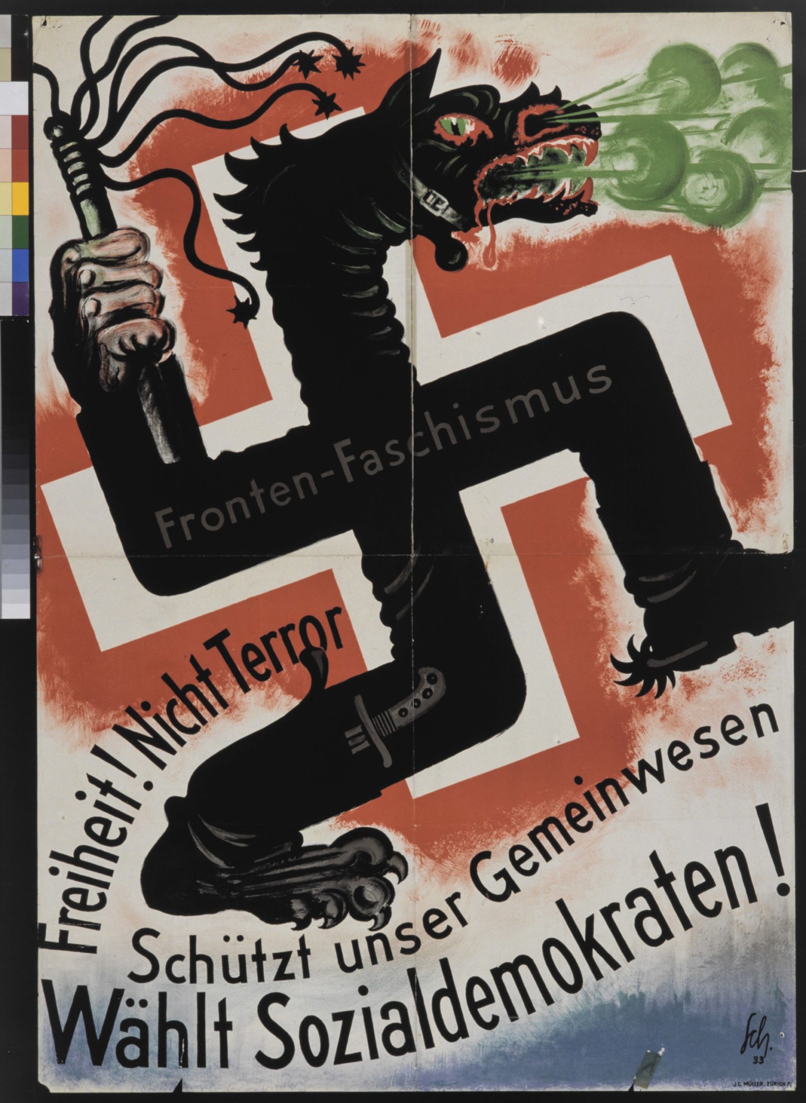 SP Wahlplakat 1933