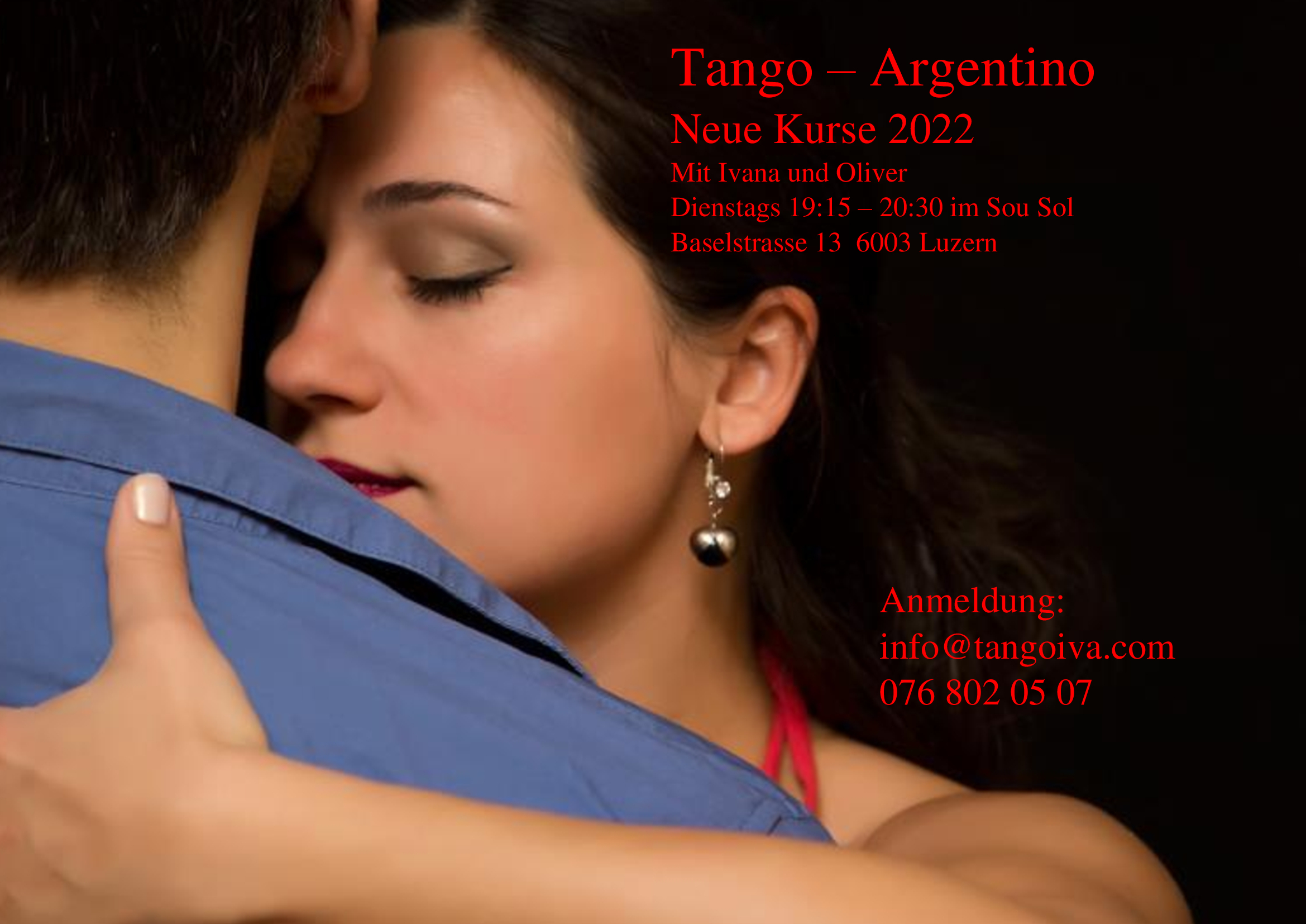 Tango Argentino Neue Kurse